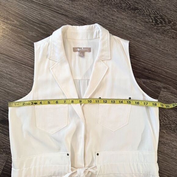 Banana Republic Twill Tie Front Dress - Picture 4 of 7